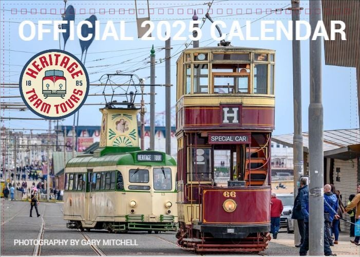 Blackpool Tram Calendar 2025 